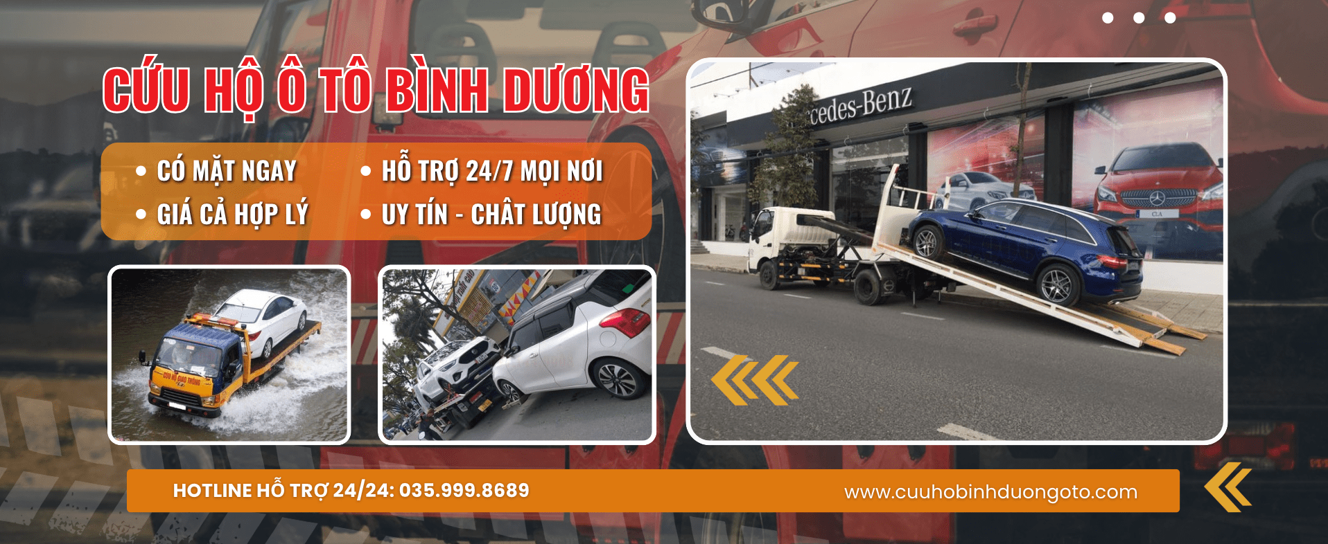 CỨU HỘ Ô TÔ BÌNH DƯƠNG 24/7